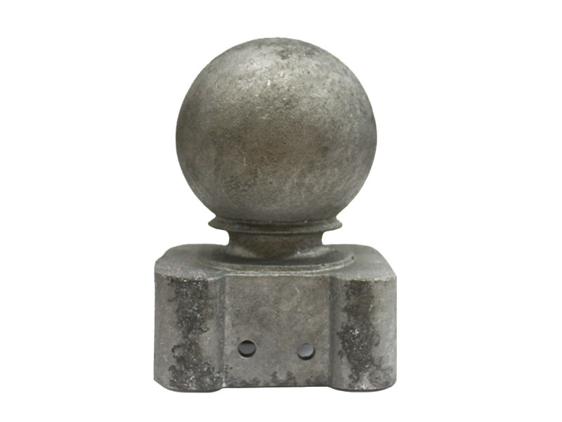 aluminium-ball-for-double-channel-post-unpainted