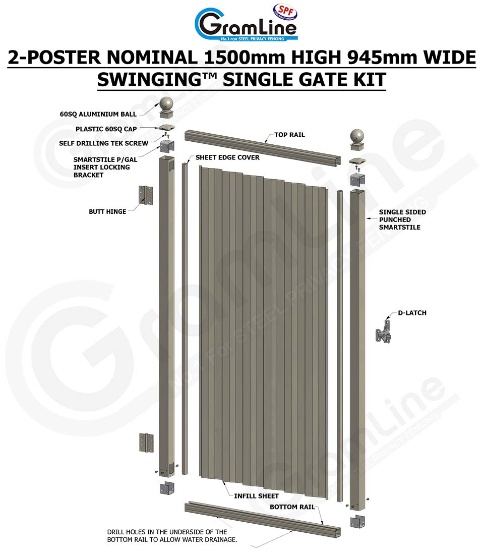 2-POSTER-1500mm-SINGLE-SWINGING-GATE-PRICE-SHEET---DATA-SHEET